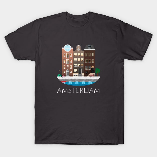 Amsterdam T-Shirt by Dennson Creative